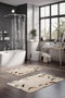 Mijölnir Juego de alfombrillas de baño CT-5371 de 2 piezas Multicolor